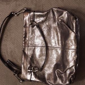 Coach Handbag Metallic